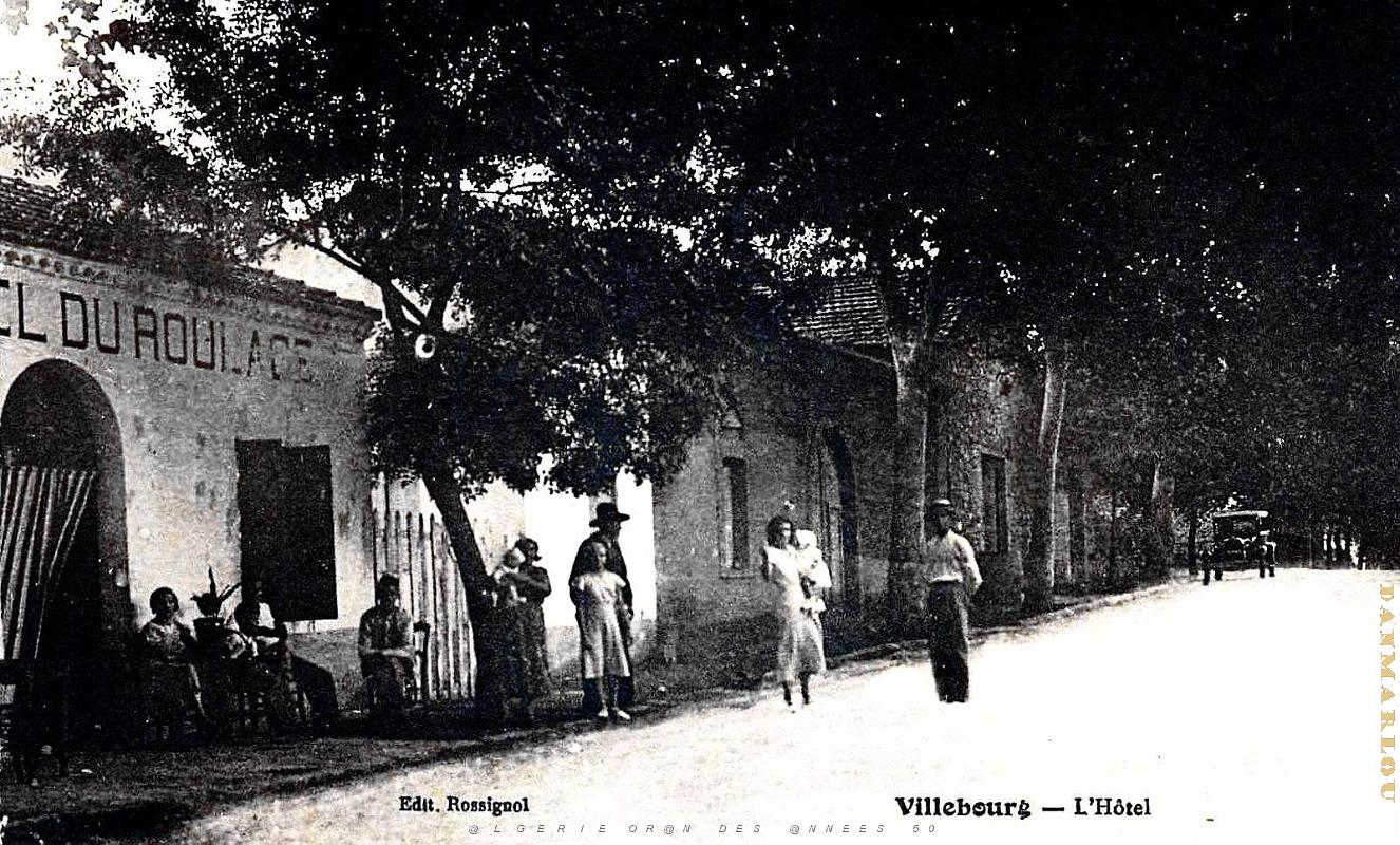 2376- Villebourg - Tenes - Hotel du Roulage - 1937.jpg